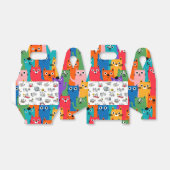 Ballotins Chats amusants, lait et magie. (Déplié)