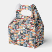 Ballotins Chats en Écharpes d'hiver et Motif Casquette (Verso)