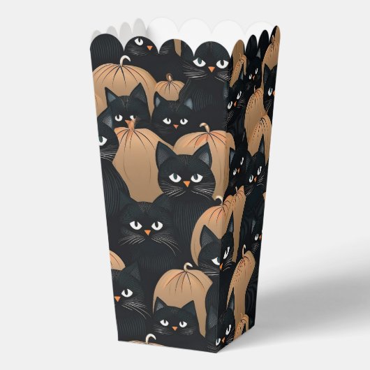 Ballotins Chats noirs d'Halloween (Recto)