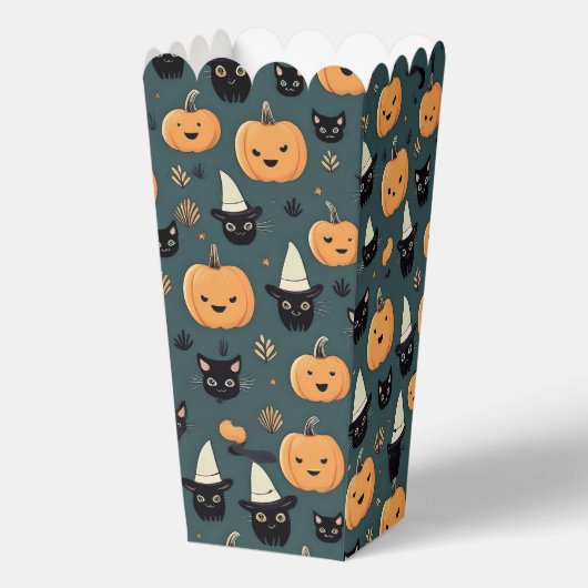 Ballotins Chats noirs d'Halloween (Recto)