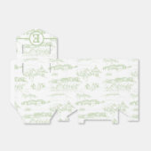 Ballotins Chattanooga Monogramme Sage (Déplié)