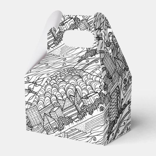 Ballotins Chattanooga Whimsy noir et blanc (Verso)