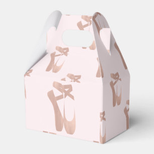 Ballotins Chaussons Ballerina Rose Gold Party
