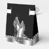 Ballotins Chaussure haute Parties scintillant élégant (Arrière)