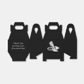 Ballotins Chaussure haute talon Parties scintillant argent (Déplié)