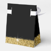 Ballotins Chaussure talon haute Stiletto Noir Or Anniversair (Arrière)