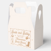 Ballotins Chaussures à talons et champagne pour la mariée (Ouvert)