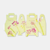 Ballotins Chaux de citron doux et fleurs roses (Déplié)