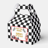 Ballotins Checkered Flag Race Car 1st Birthday (Verso)