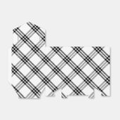 Ballotins Chèque de buffle noir et blanc (Déplié)