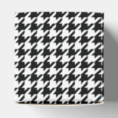 Ballotins Chèque de socle noir blanc classique (Haut)