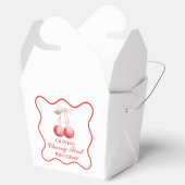 Ballotins Chercher premier anniversaire Pink Bow En vichy (Ouvert)