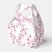 Ballotins Cherry Blossom Custom Thank You Favor Box (Arrière)