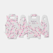 Ballotins Cherry Blossom Parties scintillant Merci personnal (Déplié)