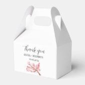 Ballotins Cherry Blossom rose Floral Mariage moderne (Verso)