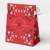 Ballotins Cherry Blossoms & Double Bonheur Mariage chinois (Arrière)