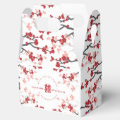 Ballotins Cherry Blossoms & Double Bonheur Mariage chinois (Ouvert)