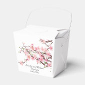 Ballotins Cherry Blossoms Mariage Personnaliser le Merci (Verso)