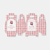 Ballotins Cherry On Top Coquette Bow Baby Shower (Déplié)