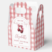 Ballotins Cherry On Top Coquette Bow Baby Shower (Ouvert)