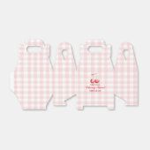 Ballotins Cherry Sweet anniversaire Pink Bow En vichy (Déplié)