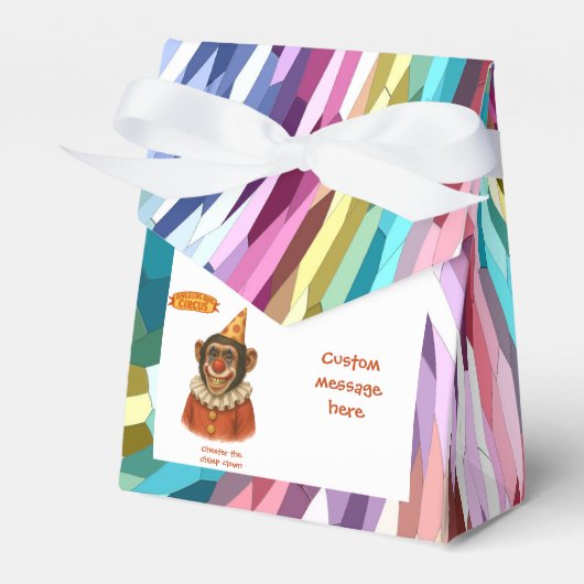 Ballotins Chester le clown chimpanzé (Verso)
