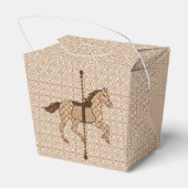 Ballotins Cheval de carrousel - Chocolat Brown et Tan (Arrière)