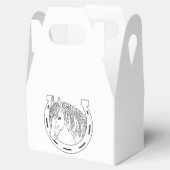 Ballotins Cheval de la partie occidentale Black White Party (Ouvert)