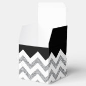 Ballotins Chevaliers de Parties scintillant noir et argent M (Ouvert)