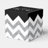 Ballotins Chevaliers de Parties scintillant noir et argent M (Arrière)