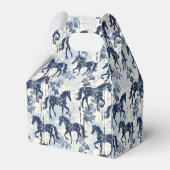 Ballotins Chevaux de Toile Bleu Foncé Répétant (Arrière)