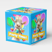 Ballotins Chèvre avec des pétards de fête (Verso)