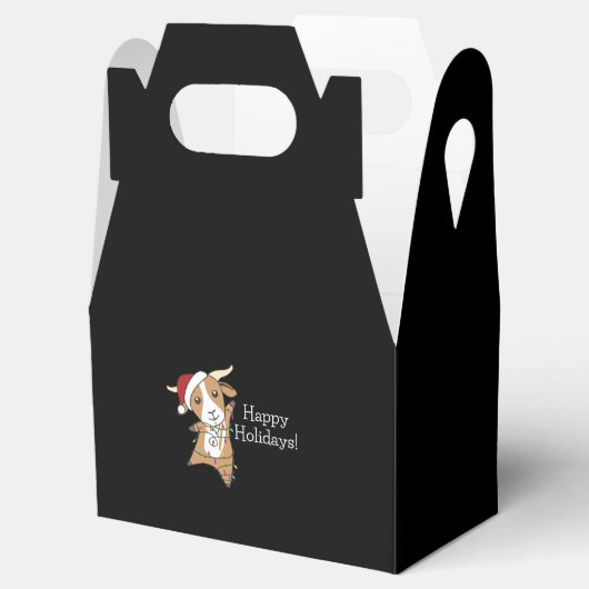 Ballotins Chèvre Noël Chèvres Animaux d'hiver (Ouvert)