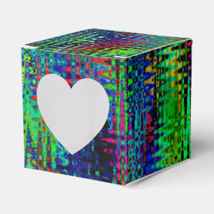 Ballotins Chevron Abstrait Arc-en-ciel