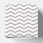 Ballotins Chevron gris et blanc (Haut)