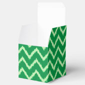 Ballotins Chevrons Ikat - pin et vert clair (Ouvert)