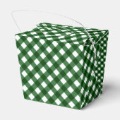 Ballotins Chex 16-NOËL BOÎTE DE FAVEUR VERT-PARTY, sortir (Arrière)