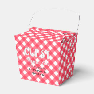 Ballotins Chex 7 WATERMELON RED-PARTY FAVOR BOX, sortir