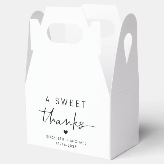 Ballotins Chic A Sweet Merci Mariage (Ouvert)