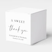 Ballotins Chic A Sweet Merci Mariage Faveur Boxes (Verso)