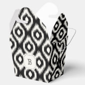 Ballotins Chic Black & White Ikat Diamond Party (Ouvert)