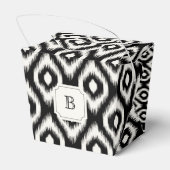 Ballotins Chic Black & White Ikat Diamond Party (Arrière)