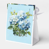 Ballotins Chic Blue Hydrangea Floral Mariage (Arrière)