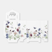 Ballotins Chic Boho Mariage Fleur sauvage Fête des mariées (Déplié)