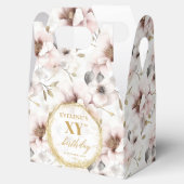 Ballotins Chic boho rose pâle aquarelle ballotin d'anniversa (Ouvert)