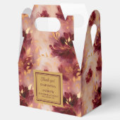 Ballotins Chic Bourgogne Blush Gold Boho Wedding Favoriser B (Ouvert)