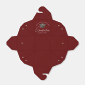 Ballotins Chic Bourgogne Custom Graduation Party Fortune (Déplié)