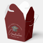 Ballotins Chic Bourgogne Custom Graduation Party Fortune (Ouvert)