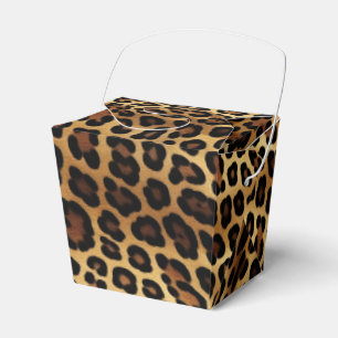 Ballotins Chic Brown Leopard Mariage