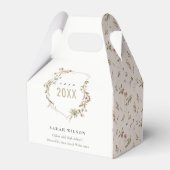 Ballotins Chic Dusky Rose Blush Fleur sauvage Crest Graduati (Arrière)